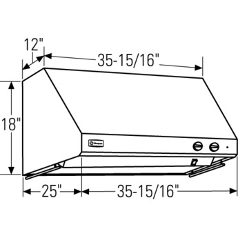 Monogram ZV36SSJSS 36 Inch Pro Style Wall Mount Ducted Hood — thumbnail 11
