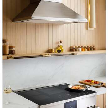 Monogram ZVWS481SRSS Wall-Mounted Pyramid Chimney Vent Hood Stainless Steel — thumbnail 3