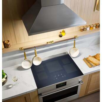 Monogram ZVWS481SRSS Wall-Mounted Pyramid Chimney Vent Hood Stainless Steel — thumbnail 5