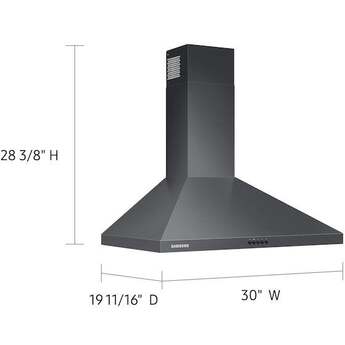 Samsung NK30R5000WG 30 Inch Wall Mount Convertible Hood — thumbnail 12