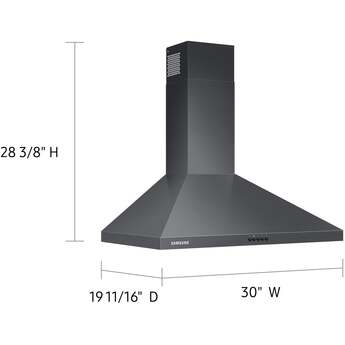 Samsung NK30R5000WG 30 Inch Wall Mount Convertible Hood — thumbnail 19