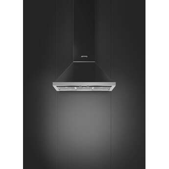 Smeg KPF30UAN Portofino Series 30 Inch Wall Mount Ducted Hood — thumbnail 2