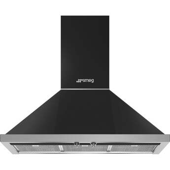 Smeg KPF36UAN Portofino Series 36 Inch Wall Mount Ducted Hood