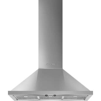 Smeg KPF36UX Portofino Series 36 Inch Wall Mount Ducted Hood — thumbnail 3