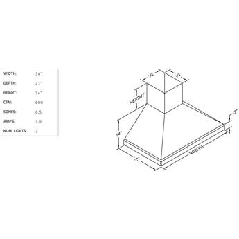 Vent a hood sldh14236ss 2