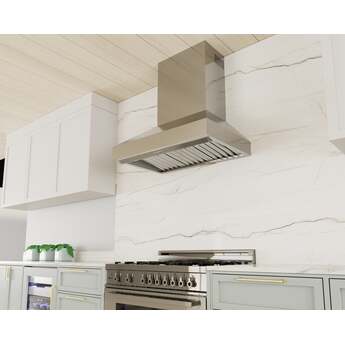 XO Ventilation XOVV248SC 48 Inch Pro Wall Chimney Hood Stainless Steel — thumbnail 3