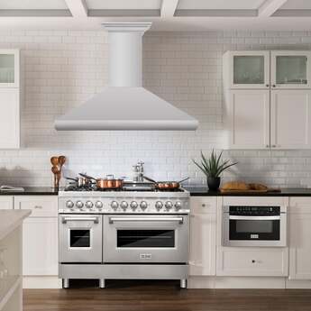 Z Line ZLINE 587CRN48 48 Inch Wall Mount Ducted Hood — thumbnail 6