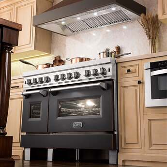 Z Line ZLINE 655HBXXX36 Designer Series 36 Inch Wall Mount Convertible Hood — thumbnail 8