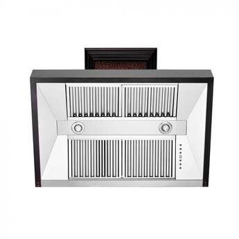 Z Line ZLINE 655HBXXX36 Designer Series 36 Inch Wall Mount Convertible Hood — thumbnail 9
