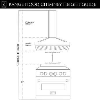 Z Line ZLINE 655MR36 Designer Series 36 Inch Wall Mount Ducted Hood — thumbnail 15