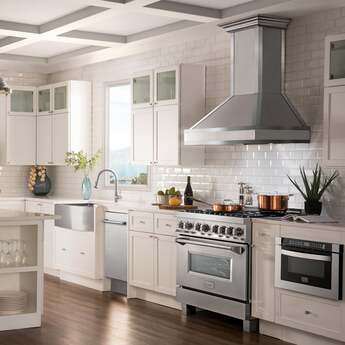 Z Line ZLINE 655MR36 Designer Series 36 Inch Wall Mount Ducted Hood — thumbnail 36