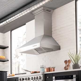 Z Line ZLINE 697CRNBT36 36 Inch Wall Mount Ducted Hood — thumbnail 4