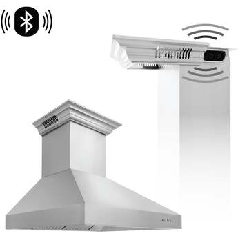 Z Line ZLINE 697CRNBT60 60 Inch Wall Mount Ducted Hood — thumbnail 4