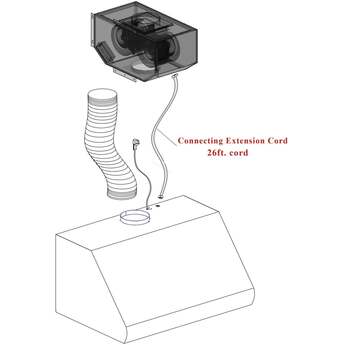 Z Line ZLINE 697RD36 36 Inch Wall Mount Ducted Hood — thumbnail 8