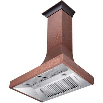Z Line ZLINE 8632H36 Designer Series 36 Inch Wall Mount Ducted Hood — thumbnail 4