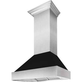 Z Line ZLINE 8654BLM30 30 Inch Wall Mount Ducted Hood — thumbnail 11