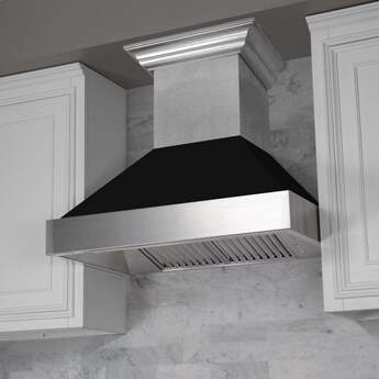 Z Line ZLINE 8654BLM30 30 Inch Wall Mount Ducted Hood — thumbnail 3