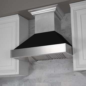 Z Line ZLINE 8654BLM36 36 Inch Wall Mount Ducted Hood — thumbnail 2