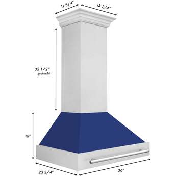 Z Line ZLINE 8654SNXWM36  36 Inch Wall Mount Ducted Hood — thumbnail 21