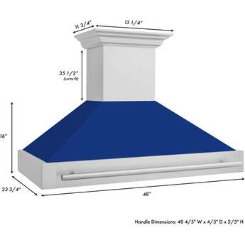 Z Line ZLINE 8654SNXWM48  48 Inch Wall Mount Ducted Hood — thumbnail 29