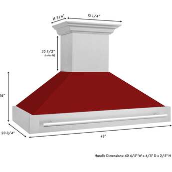 Z Line ZLINE 8654SNXWM48  48 Inch Wall Mount Ducted Hood — thumbnail 36