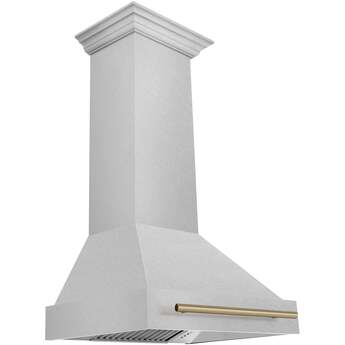 Z Line ZLINE 8654SNZ30MB Autograph Edition Series 30 Inch Wall Mount Ducted Hood — thumbnail 3