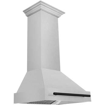 Z Line ZLINE 8654SNZ30MB Autograph Edition Series 30 Inch Wall Mount Ducted Hood — thumbnail 7