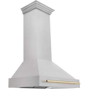 Z Line ZLINE 8654SNZ36G Autograph Edition Series 36 Inch Wall Mount Ducted Hood