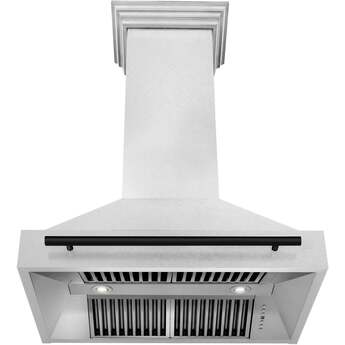 Z Line ZLINE 8654SNZ36MB Autograph Edition Series 36 Inch Wall Mount Ducted Hood — thumbnail 17