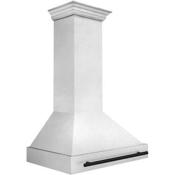 Z Line ZLINE 8654SNZ36MB Autograph Edition Series 36 Inch Wall Mount Ducted Hood — thumbnail 8