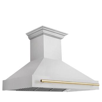 Z Line ZLINE 8654SNZ48G Autograph Edition Series 48 Inch Wall Mount Ducted Hood