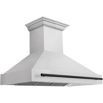 Z Line ZLINE 8654SNZ48MB  Autograph Edition Series 48 Inch Wall Mount Ducted Hood