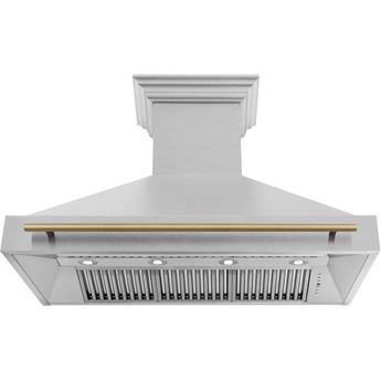 Z Line ZLINE 8654SNZ48MB  Autograph Edition Series 48 Inch Wall Mount Ducted Hood — thumbnail 5