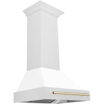 Z Line ZLINE 8654SNZWM30G Autograph Edition Series 30 Inch Wall Mount Ducted Hood