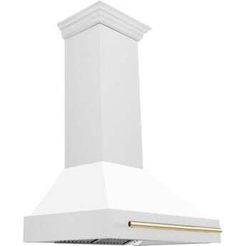 Z Line ZLINE 8654SNZWM36G Autograph Edition Series 36 Inch Wall Mount Ducted Hood