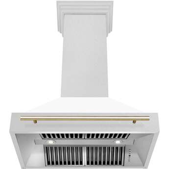 Z Line ZLINE 8654SNZWM36MB Autograph Edition Series 36 Inch Wall Mount Ducted Hood