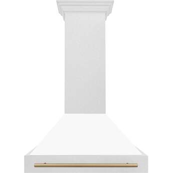 Z Line ZLINE 8654SNZWM36MB Autograph Edition Series 36 Inch Wall Mount Ducted Hood — thumbnail 12