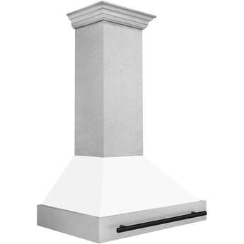 Z Line ZLINE 8654SNZWM36MB Autograph Edition Series 36 Inch Wall Mount Ducted Hood — thumbnail 4