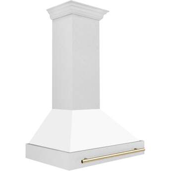 Z Line ZLINE 8654SNZWM36MB Autograph Edition Series 36 Inch Wall Mount Ducted Hood — thumbnail 5