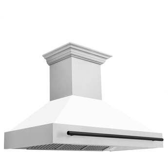 Z Line ZLINE 8654SNZWM48MB  Autograph Edition Series 48 Inch Wall Mount Ducted Hood