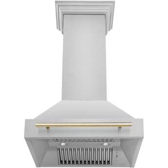 Z Line ZLINE 8654STZ30MB Autograph Edition Series 30 Inch Wall Mount Ducted Hood — thumbnail 11