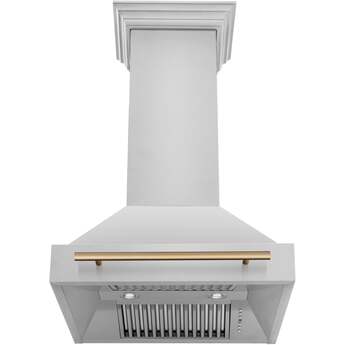 Z Line ZLINE 8654STZ30MB Autograph Edition Series 30 Inch Wall Mount Ducted Hood — thumbnail 13