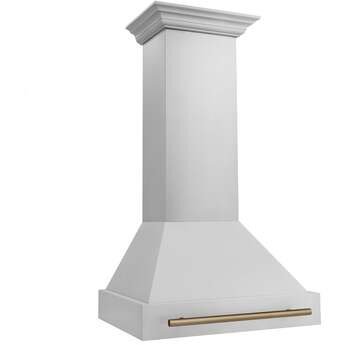 Z Line ZLINE 8654STZ30MB Autograph Edition Series 30 Inch Wall Mount Ducted Hood — thumbnail 19