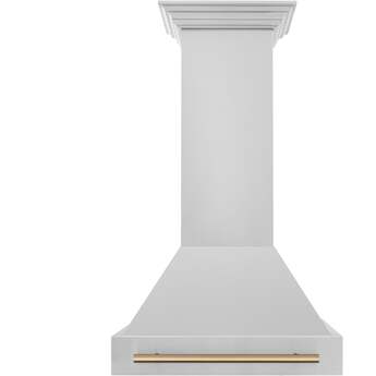 Z Line ZLINE 8654STZ30MB Autograph Edition Series 30 Inch Wall Mount Ducted Hood — thumbnail 5