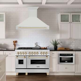 Z Line ZLINE 8654STZ48G Autograph Edition Series 48 Inch Wall Mount Ducted Hood — thumbnail 9