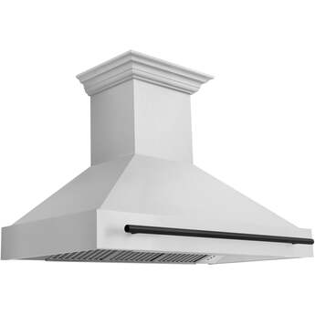 Z Line ZLINE 8654STZ48MB Autograph Edition Series 48 Inch Wall Mount Ducted Hood — thumbnail 7