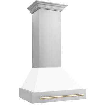Z Line ZLINE 8654STZWM30MB Autograph Edition Series 30 Inch Wall Mount Ducted Hood