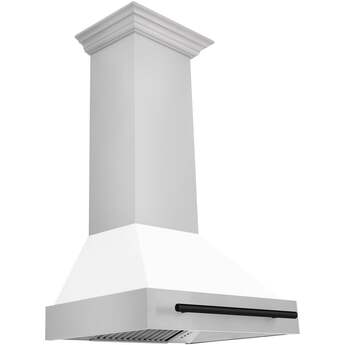 Z Line ZLINE 8654STZWM30MB Autograph Edition Series 30 Inch Wall Mount Ducted Hood — thumbnail 11