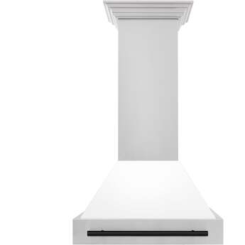 Z Line ZLINE 8654STZWM30MB Autograph Edition Series 30 Inch Wall Mount Ducted Hood — thumbnail 14