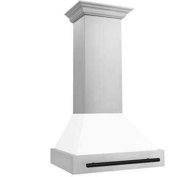 Z Line ZLINE 8654STZWM30MB Autograph Edition Series 30 Inch Wall Mount Ducted Hood — thumbnail 16